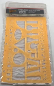 Modello combinato vintage PRECISIONE lettere, geometrico, simboli chimici - Foto 1 di 3