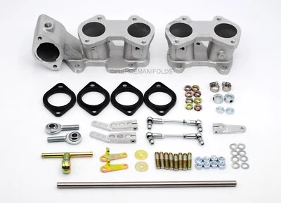 WEBER DCOE COLECTOR DE ADMISIÓN Y ACOPLAMIENTO SE ADAPTA A TOYOTA 20R Foto 1 de 4