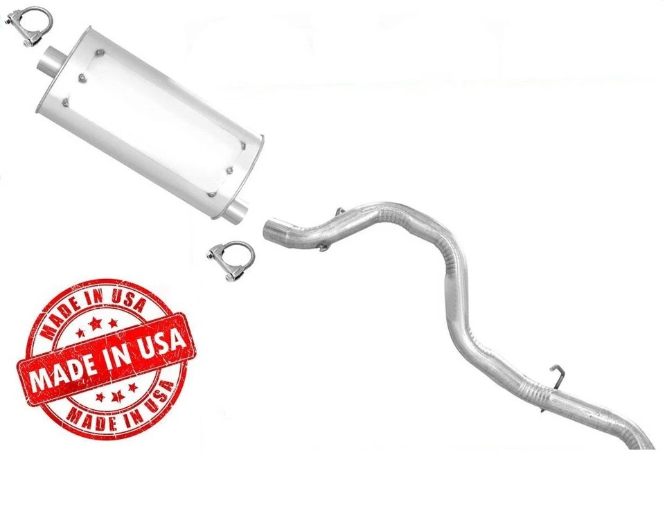 AP 97 to 01/23/00 Jeep Wrangler 2.5L & 4.0L Exhaust Muffler Pipe System - Image 1 of 4