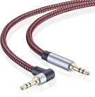 8m Professional 3.5mm Audio Cable (90 Degree Right Angle) from Sinners Music.
