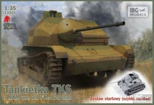 IBG E3503 TKS - Polish Tankette with 20mm NKM wz. 38 FK-A scale 1/35 - Zdjęcie 1 z 1