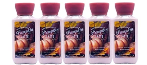 5 BATH & BODY WORKS MARSHMALLOW PUMPKIN LATTE TRAVEL SIZE BODY LOTION 3fl OZ NEW - Picture 1 of 3
