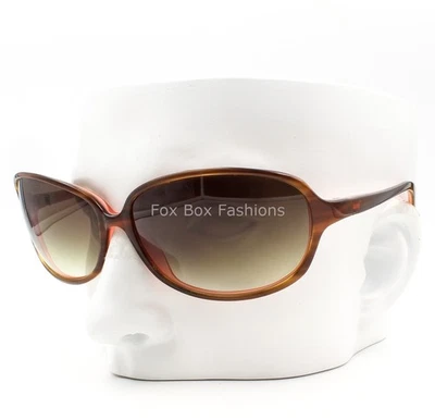 Gafas de sol Oliver Peoples BB OTPI marrón sobre rosa con lente degradada oliva  Foto 1 de 4