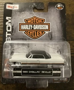 Maisto H-D Custom HARLEY-DAVIDSON 1965 Cadillac Deville 1:65 - Picture 1 of 2