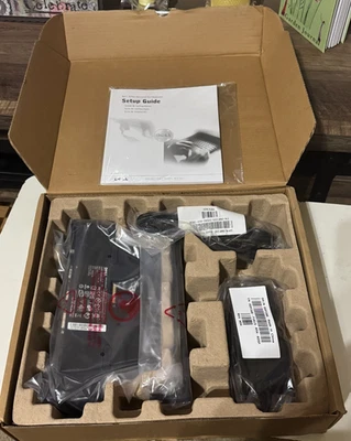 Dell Docking Station- PR01X Advanced Port Replicator w/Adapter & Setup Guide - Image 1 of 3