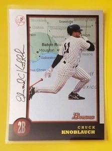 1998 Bowman International #281 Chuck Knoblauch - New York Yankees - Picture 1 of 1