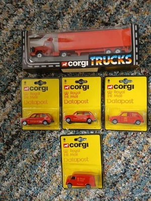 Lote de trabajo Corgi Junior paquete de 5 vehículos relacionados con Royal Mail. En muy buena condición Foto 1 de 4