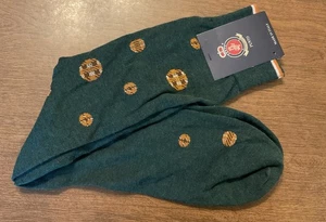 Punto italienische Anzugsocken aus Baumwolle für Herren oliv Größe 10-13 neu mit Etikett - Bild 1 von 4