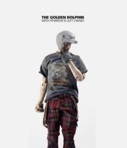 1/6 ThreeA WWR Robot 3A Golden Dolphin ADVENTURE KARTEL 12” fig Ashley Wood MIB - Picture 1 of 4