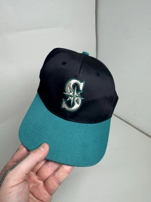 Винтажная бейсболка бейсболка New Era Blue Seattle Mariners MLB - Изображение 1 из 4