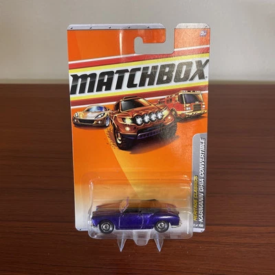 2010 Matchbox #22 Heritage Classics Karmann Ghia Convertible Purple - Image 1 of 4