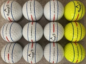 2023/2024 Callaway Chrome Soft 360 Triple Track Used 4A Condition 12 Balls - Picture 1 of 2