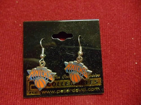 New York Knicks Team Logo Earrings NBA Cover