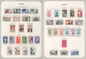 FRANCE / 1956-1959 BEAUTIFUL STAMP COLLECTION * - MLH / RATING 241 € - Picture 1 of 5