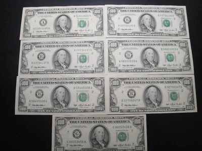 (1) $100.00 Series 1993 Federal Reserve note BU Uncirculated Condition. - Image 1 of 4