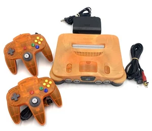 Daiei Hawks klar orange Nintendo 64 seltene N64-Konsole REGION KOSTENLOSER US-Verkäufer - Bild 1 von 9