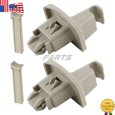 2x Sun Visor Retainer Clip For Chevrolet Express GMC Savana 1500 2500 3500 - Image 1 of 4