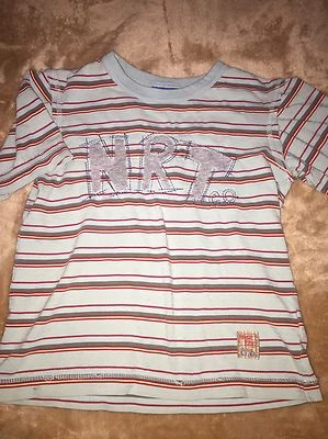 Naartjie для мальчиков размер 4 Классическая полосатая футболка. Милый и отличный товар - Изображение 1 из 4