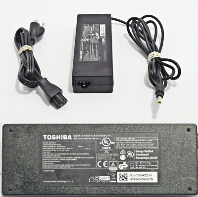 Original Toshiba A16-100P1A Laptop AC Adapter Power Supply Charger 20V 5A 100W - Image 1 of 4