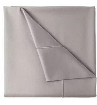 ￼NEW California King Sateen Cotton Sheet Set, Ash Grey, JC Penny, 100% Cotton - Image 1 of 4