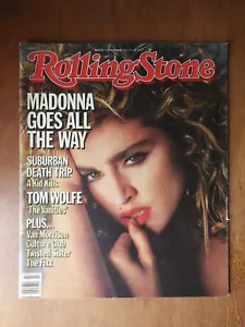Rolling Stone Magazine November 22, 1984 #435 Madonna No Label 325 - Imagen 1 de 1