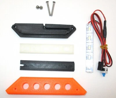 Fits Traxxas Slash 4X4 and 2WD, Unbreakable LED Light Set For Front Bumper - Image 1 of 4