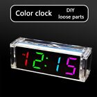 DigitalTube Temperatur Elektronische Uhr Alarmfunktionen DIY Clock Kit Neu