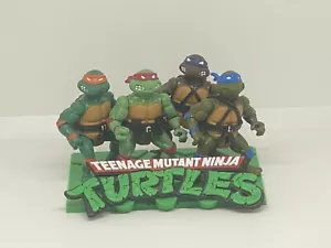 TMNT Teenage Mutant Ninja Turtles Figure Stand Retro READ! - Picture 1 of 26