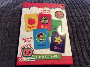 Brandneu in Verpackung neu 30 Cocomelon Meine ersten lernenden Flash-Karten - Alphabet-Rechtschreibung - Bild 1 von 3