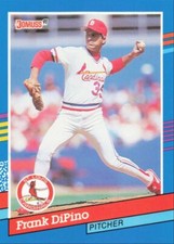 1991 Donruss Baseball Frank DiPino St. Louis Cardinals #360