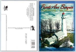 Tarjeta postal Pointe Aux Barques Michigan LIGHTHOUSE V505 - Imagen 1 de 1