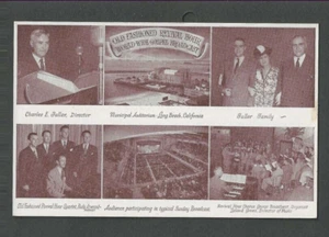 Ca 1944 Postkarte Los Angeles Ca Charles E Fuller Evangelist Old Fashioned---- - Bild 1 von 1