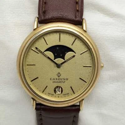 Винтажные мужские кварцевые часы CANDINO Moon Phase FWD142MOH15 - Изображение 1 из 4