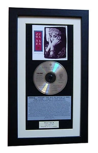 OFRA HAZA Shaday CLASSIC CD Album GALLERY QUALITY FRAMED+EXPRESS GLOBAL SHIP - Picture 1 of 8