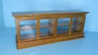 Dollhouse Miniature Wood Walnut Long Store Display Counter with Open Back T6336