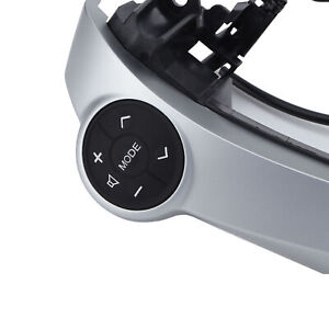 EMB Steering Wheel Trim With Control Buttons Silver ABS Multifunction
