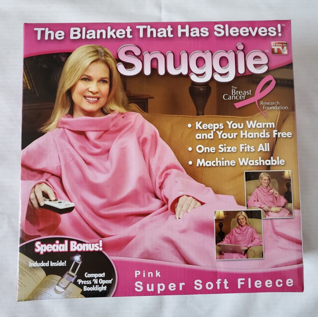 Snuggie Fleece Pink Blankets u0026 Throws for sale | eBay