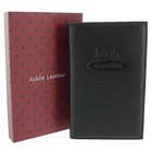 Soft Nappa Leather Golf Score Card Holder with Leather Pen Loop 2313_17