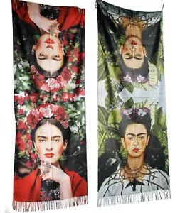 Chal mexicano Pashima Reboso de Frida Kahlo viscosa - Imagen 1 de 10