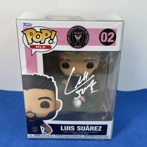 Luis Suarez  Signed Funko Pop#2 MLS W/ Protector COA Hologram Autographed - Picture 1 of 7