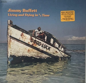 JIMMY BUFFETT Living And Dying In 3/ 4 Time *NEW Vinyl LP Gatefold Jacket w Hype - Picture 1 of 4