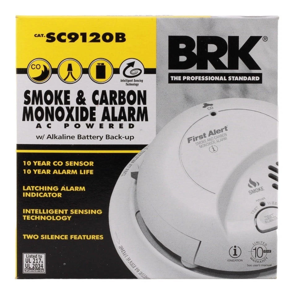 Detector de humo y carbono BRK First Alert 9120B Foto 1 de 1