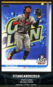 Ronald Acuña Jr. 2019 Topps All Star Game Refractor Atlanta Braves #US220 - Picture 1 of 2