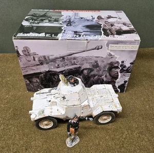 Coche blindado Panhard alemán King & Country WS195 SEGUNDA GUERRA MUNDIAL - invierno / RETIRADO - SIN USAR, EN CAJA  - Imagen 1 de 9