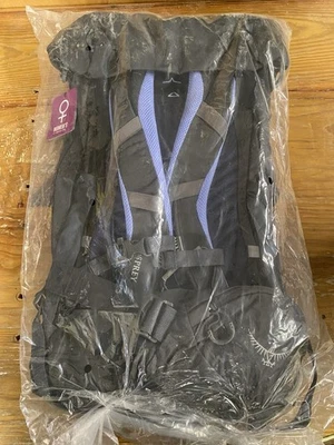 Osprey 46 L Hiking Backpack Siren Grey Brand New Sealed with Tags Hiking Bag - Image 1 of 3