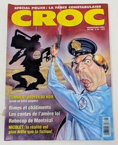 Croc #154 - Mai 1992 - Comment Broyer du noir - Humour Quebec (Sac/Carton) - Bild 1 von 14