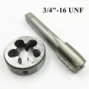High Quality Thread Tap HSS Right Hand Tap 3/4 - 16 TPI 3/4-16 UNF Die - Picture 1 of 12