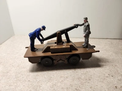 LOUIS MARX ELECTRIC HAND CAR O SCALE w Box  #2002 - Image 1 of 4