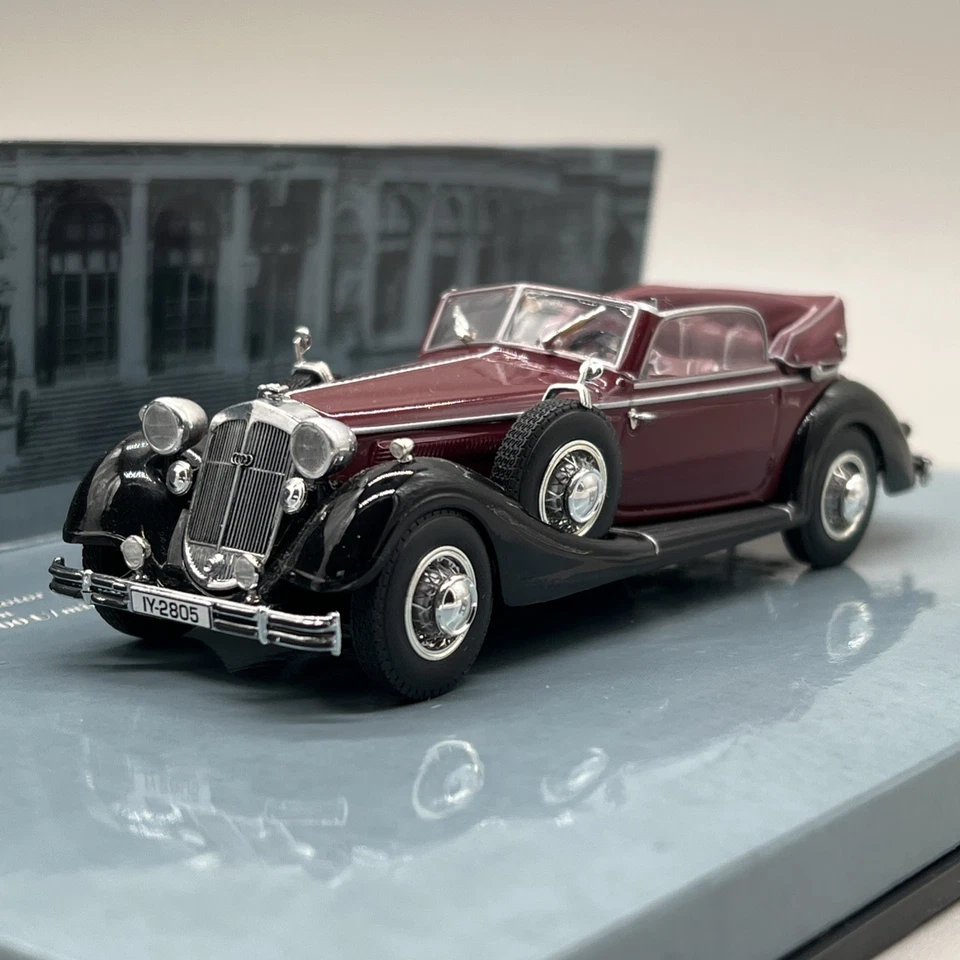 Minichamps Horch 853A escala 1/43 RARO rojo/negro en vitrina sin usar, en caja 436012031 Foto 1 de 4