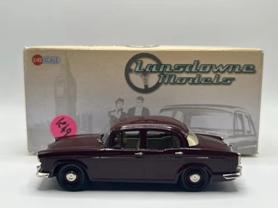Lansdowne Models 1:43 LDM113 Humber Hawk Saloon MKI Burgundy 1957 LDM 113 - Image 1 of 4